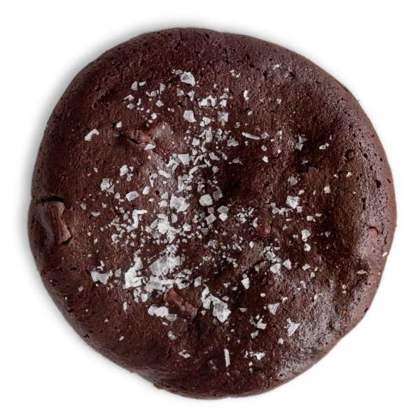 frankie-bakes-triple-chocolate Triple Chocolate Sea Salt (GF) cookie