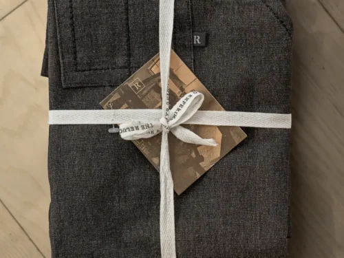 Frankie Bakes Crossback Chef Apron in Charcoal Color