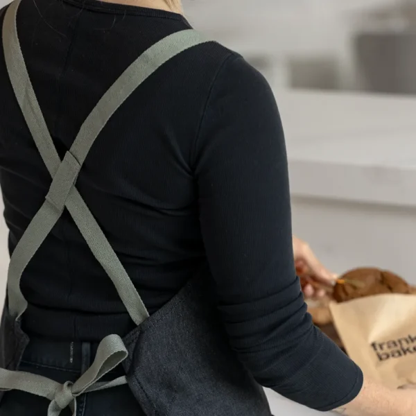 frankie-bakes-retail-2 Frankie Bakes Crossback Chef Apron in Charcoal Color