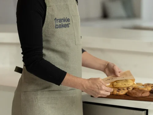 Frankie Bakes Crossback Chef Apron